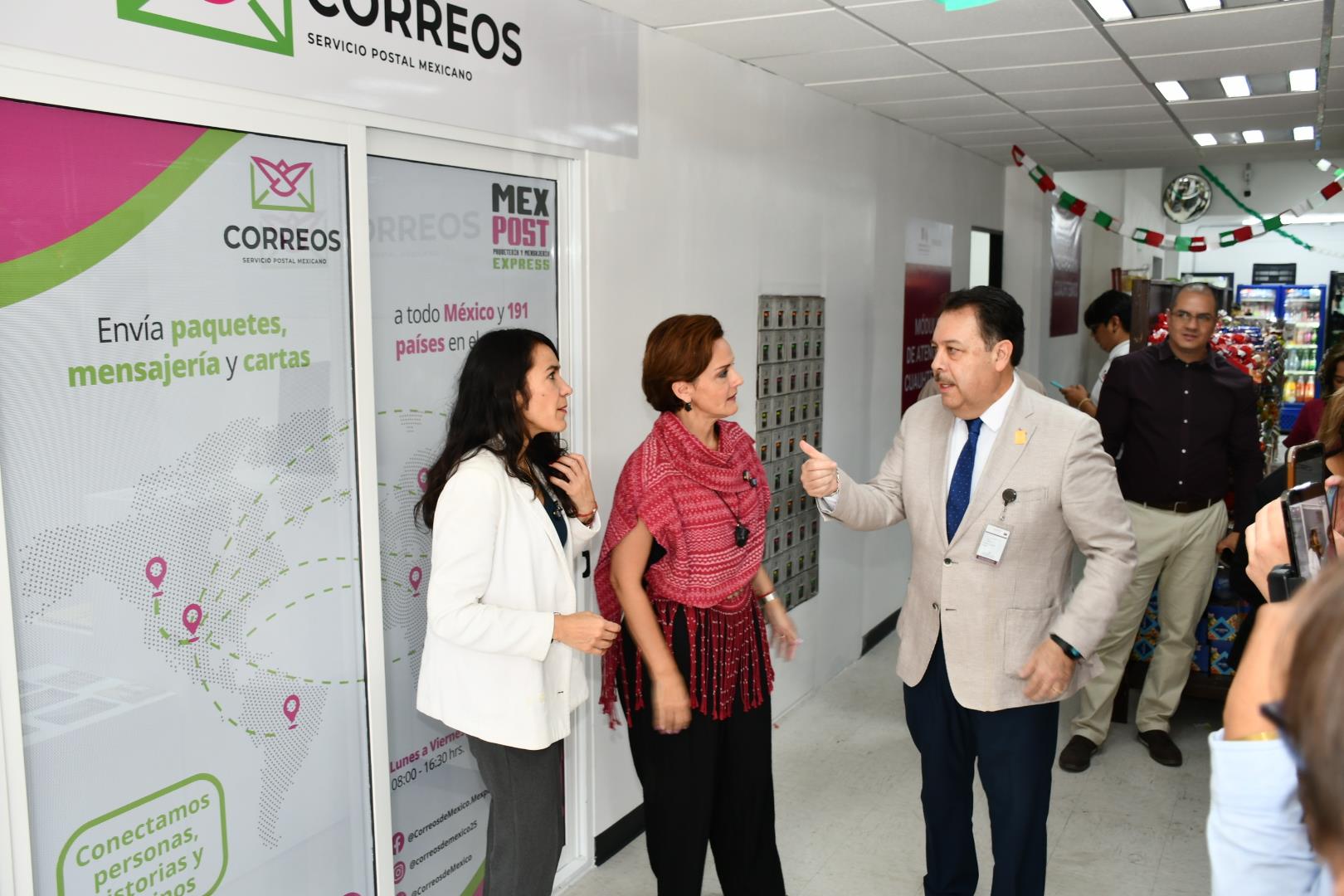  Inaguración de la nueva oficina de Correos de México en la Tienda SUPERISSSTE, Colonia Doctores